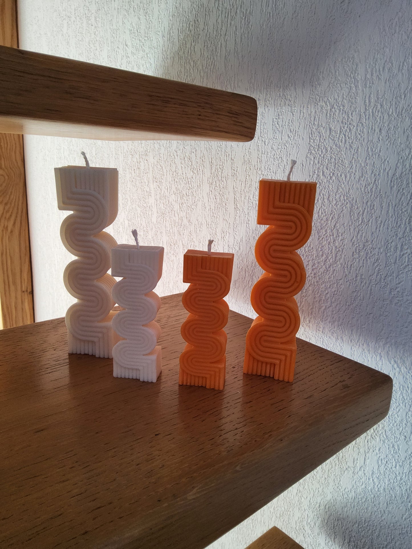 Bougies Zag et Volt en duo