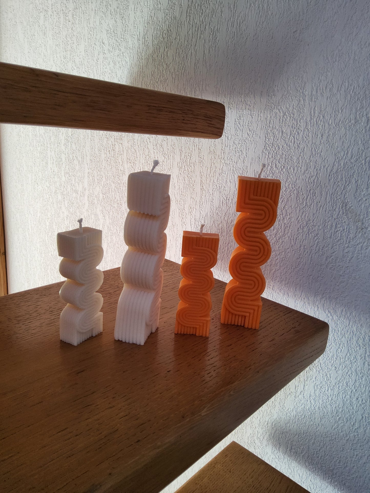 Bougies Zag et Volt en duo