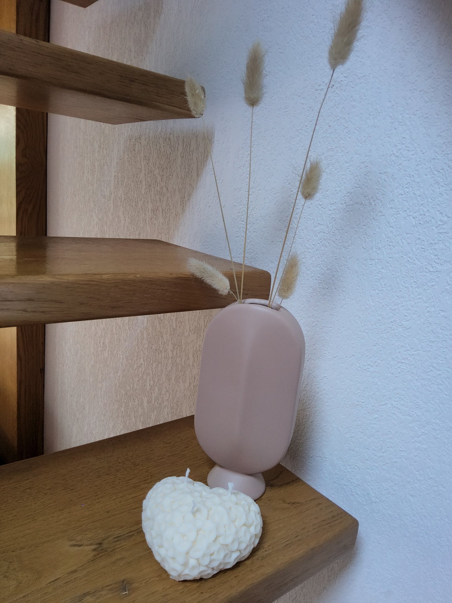 Bougie Cœur Lilas
